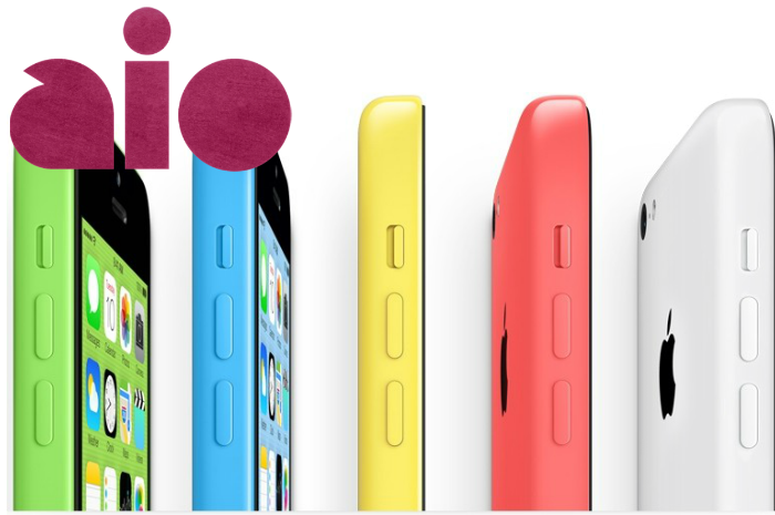 iPhone 5c and 5s now on AIO Wireless