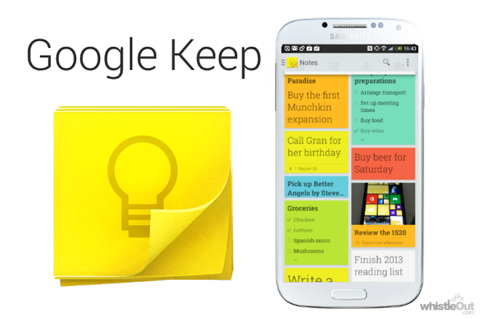 What is Google Keep? | WhistleOut
