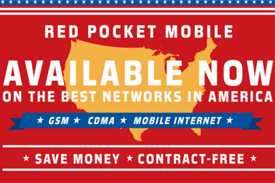 Red Pocket Mobile offers 4G data through TMobile WhistleOut