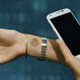 The Moto X digital 'tattoo': for when entering your passcode is just too hard  The Moto X digital 'tattoo': for when entering your passcode is just too hard