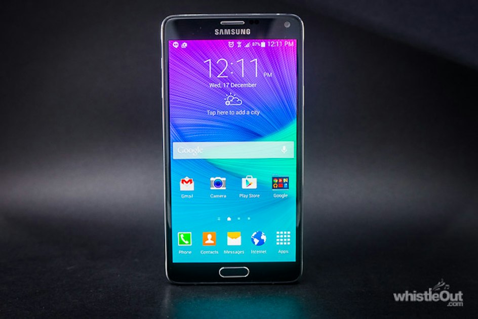 Samsung Galaxy Note 4 Review | WhistleOut