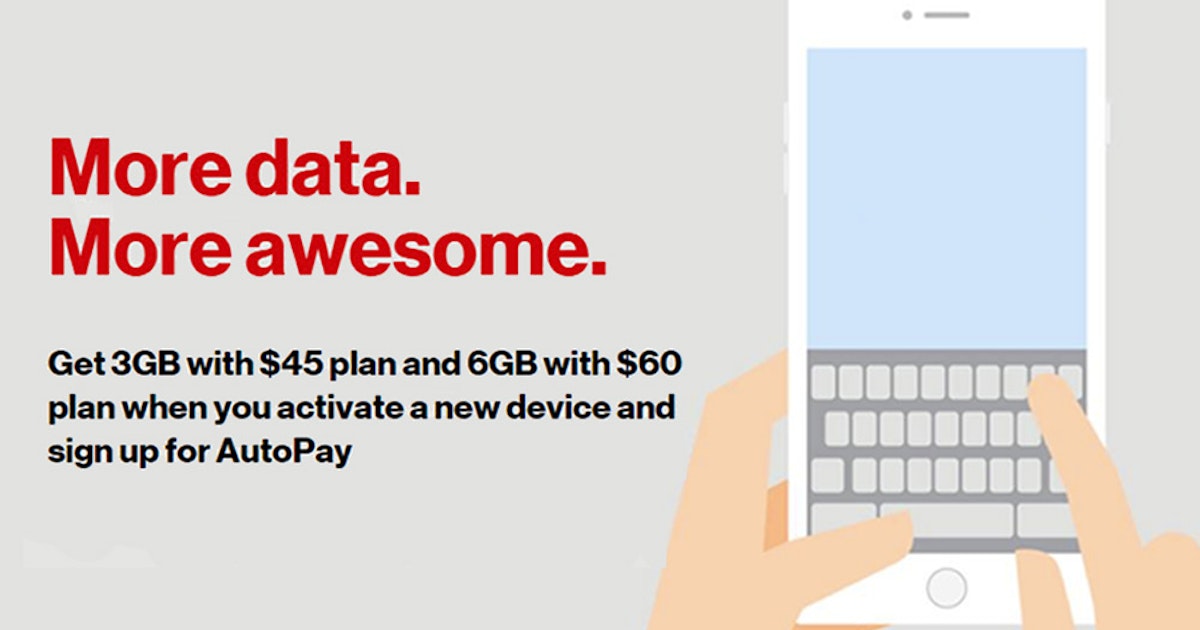 Verizon Adds More Data To Prepaid Without A Price Rise Whistleout