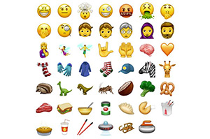 2017 emoji update: giraffes, genies and gender inclusion