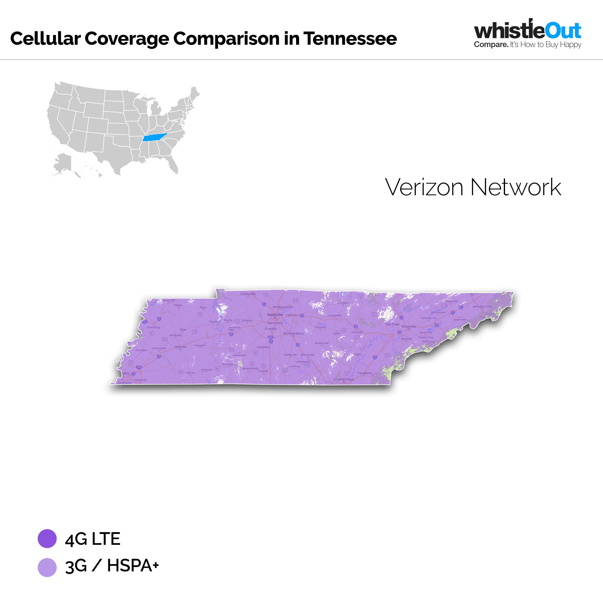 Best Cell Phone Coverage in Tennessee WhistleOut