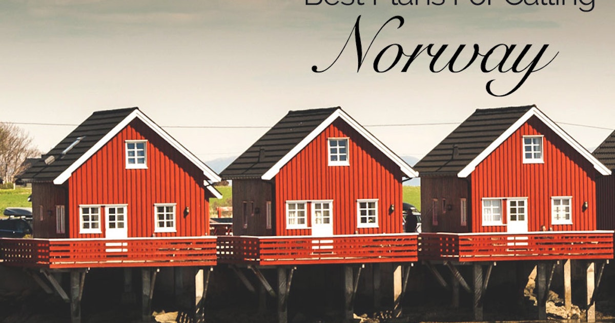 How to Call Norway Best Plans Compared WhistleOut