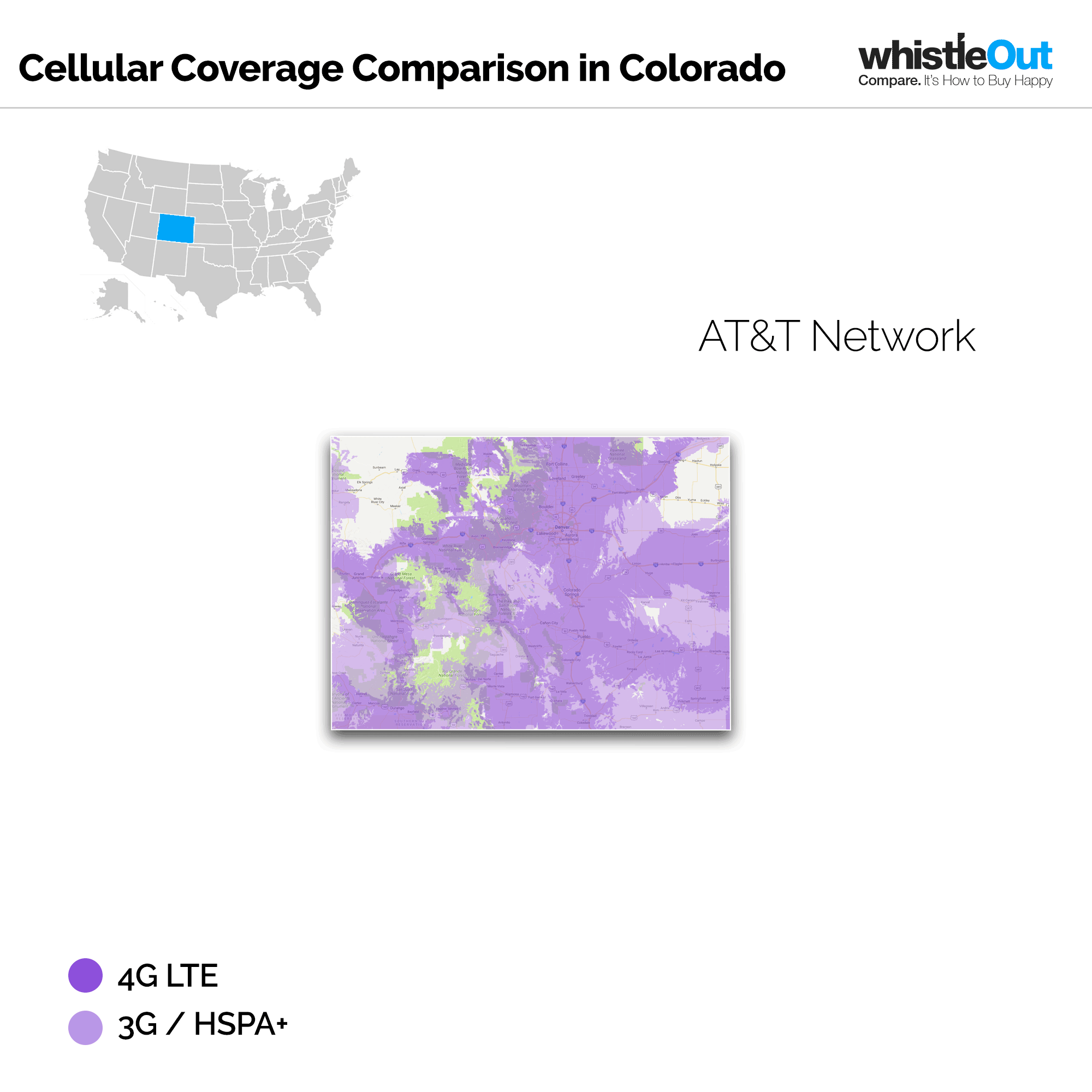 Best Cell Phone Coverage in Colorado - CO ATT