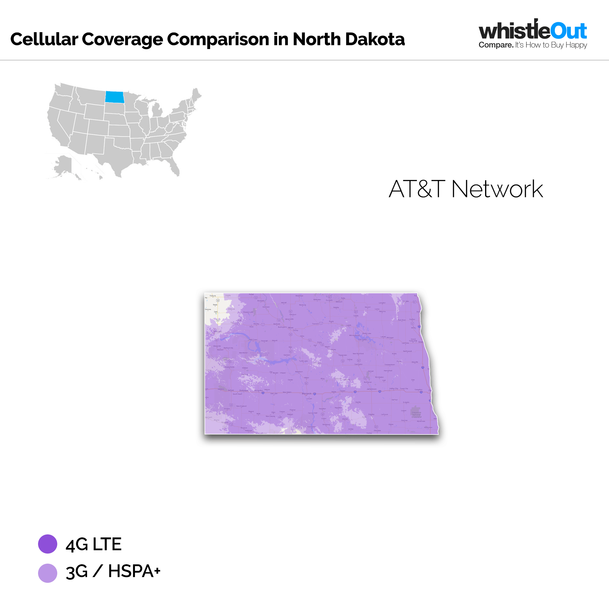 Best Cell Phone Coverage in North - ND ATT 