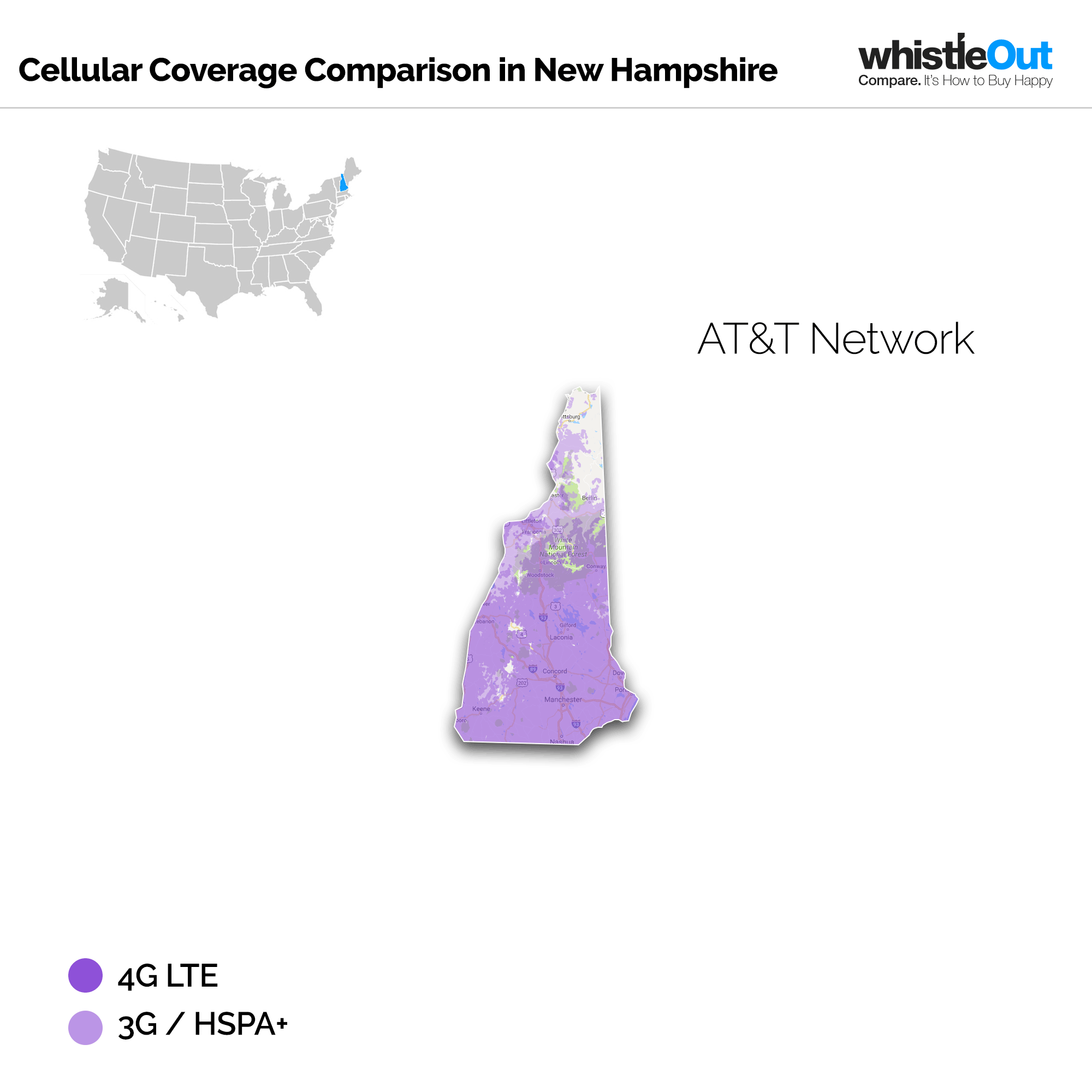 Best Cell Phone Coverage in New - NH ATT