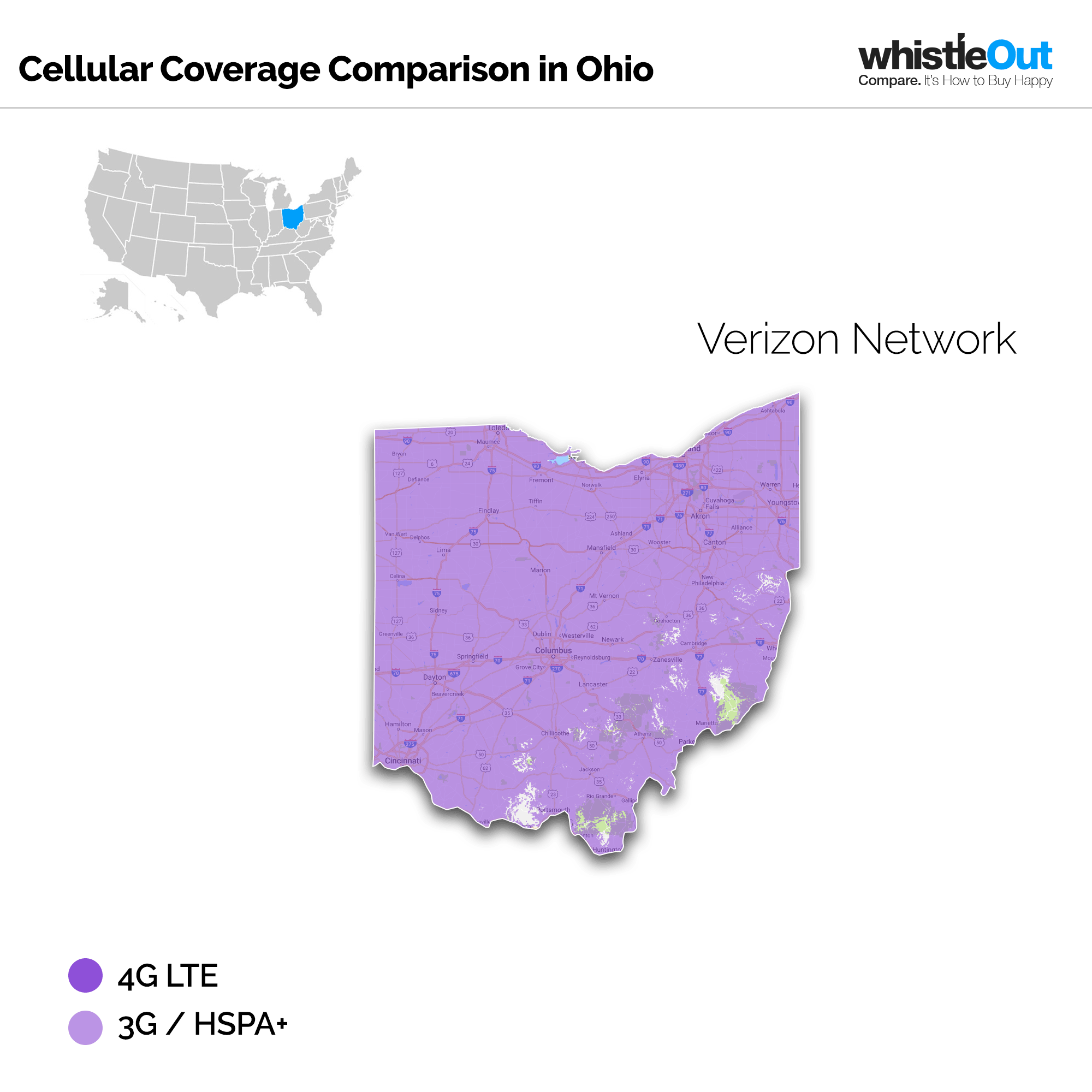 Best Cell Phone Coverage in Ohio WhistleOut