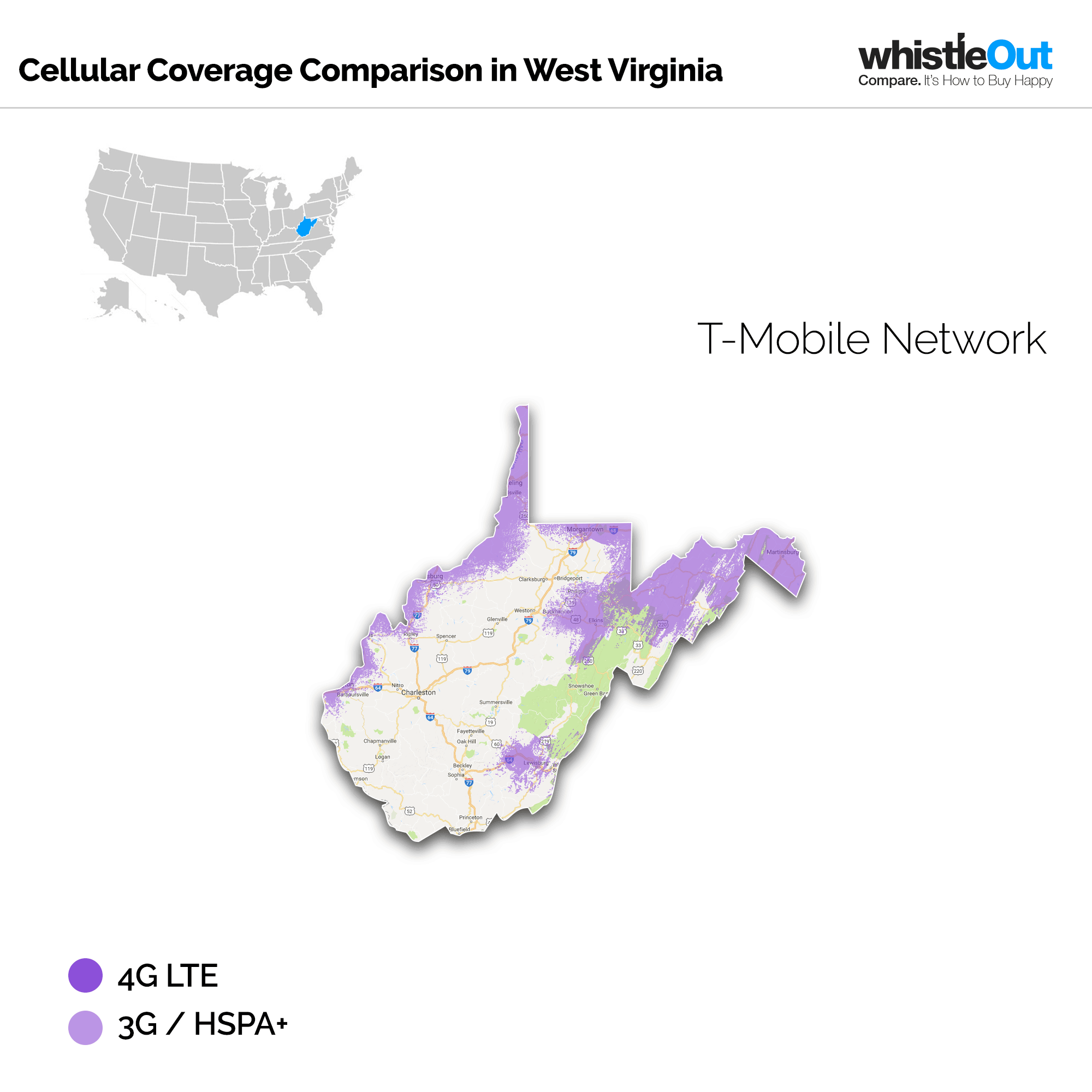 Best Cell Phone Coverage in West Virginia WhistleOut