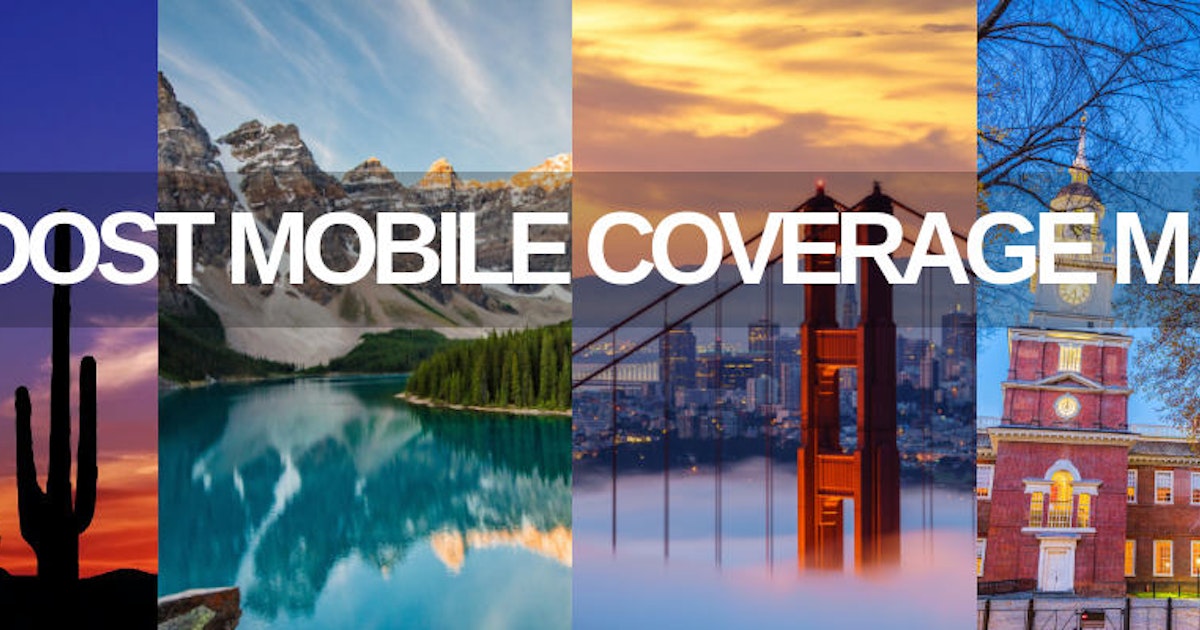 Boost Mobile Coverage Map How It Compares Whistleout