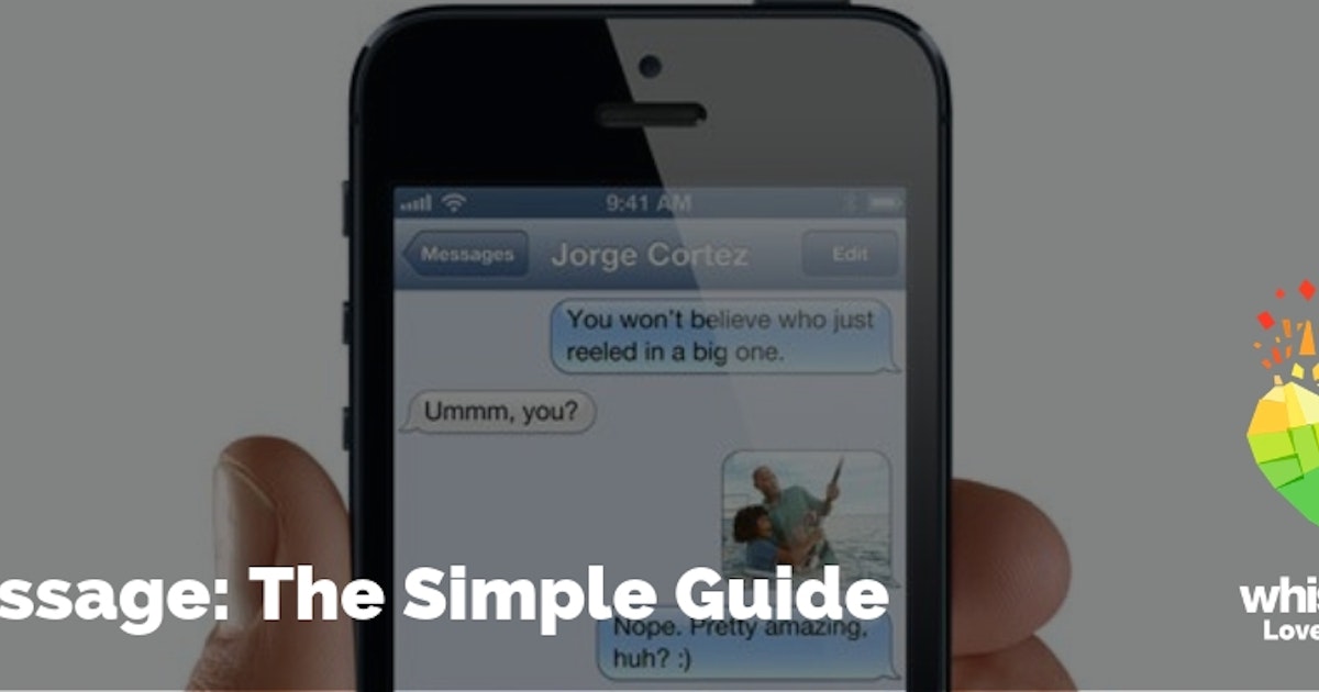 iMessage: The Simple Guide | WhistleOut