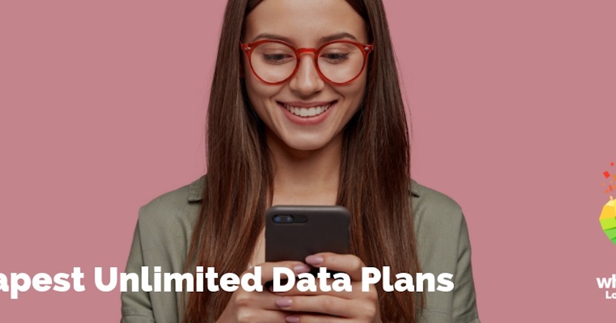 Cheapest Unlimited Data Plans 2021 | WhistleOut