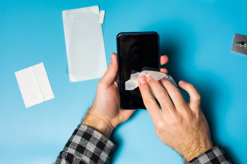 How To Clean and Sanitize Your Cell Phone