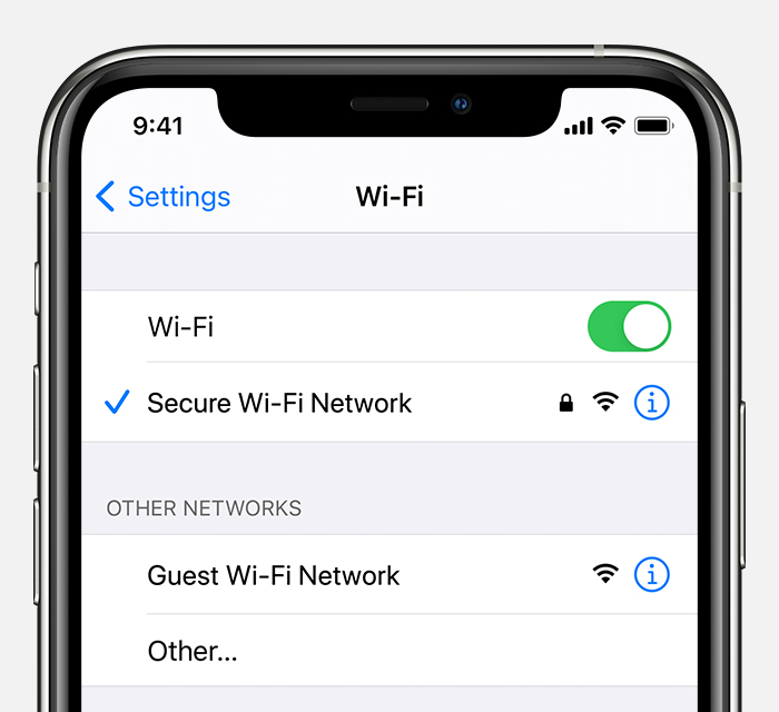 iphone wifi