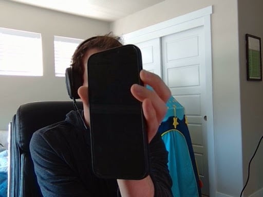 Demonstration on Taking a Screenshot with an iPhone