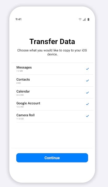 How to Transfer Contacts From Android to iOS Move to iOS App