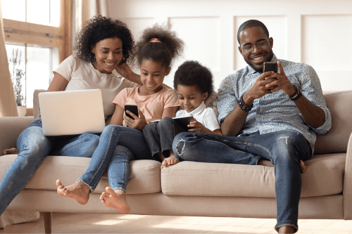 Enjoy Multi-line Savings with Mint Mobile Modern Family Plans