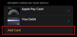 Select Add Card