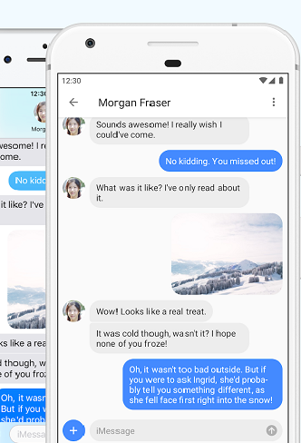 Screenshot of AirMessage for Android - How to run iMessage on Android