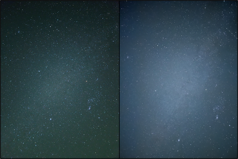 Stars photographed with S23 and iPhone 14