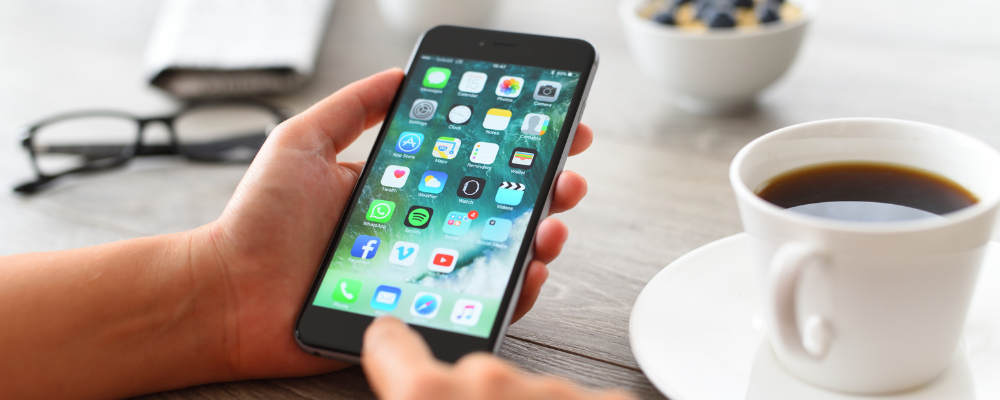 iPhone Home screen 