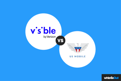 US Mobile vs. Visible 2026: Battle of the prepaid plan