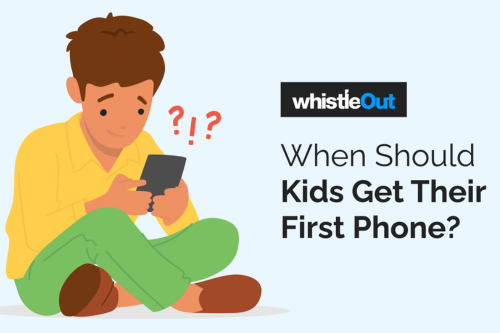 kid on phone