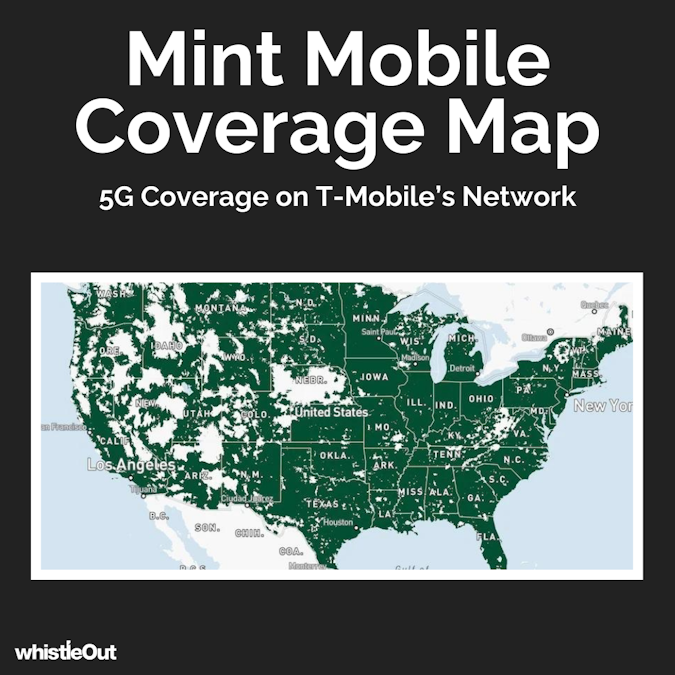 Mint Mobile Coverage Map | WhistleOut