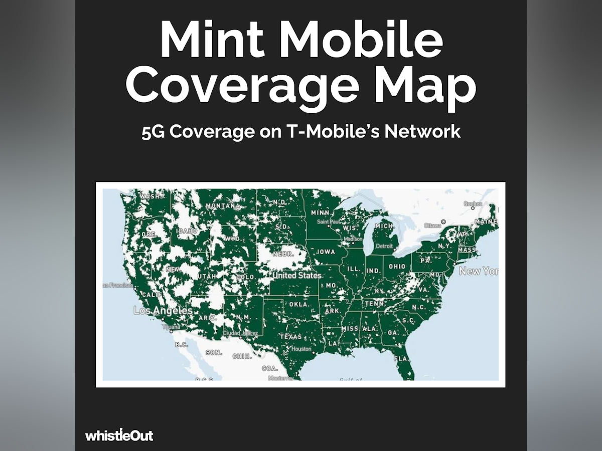 Mint Mobile Coverage Map | WhistleOut