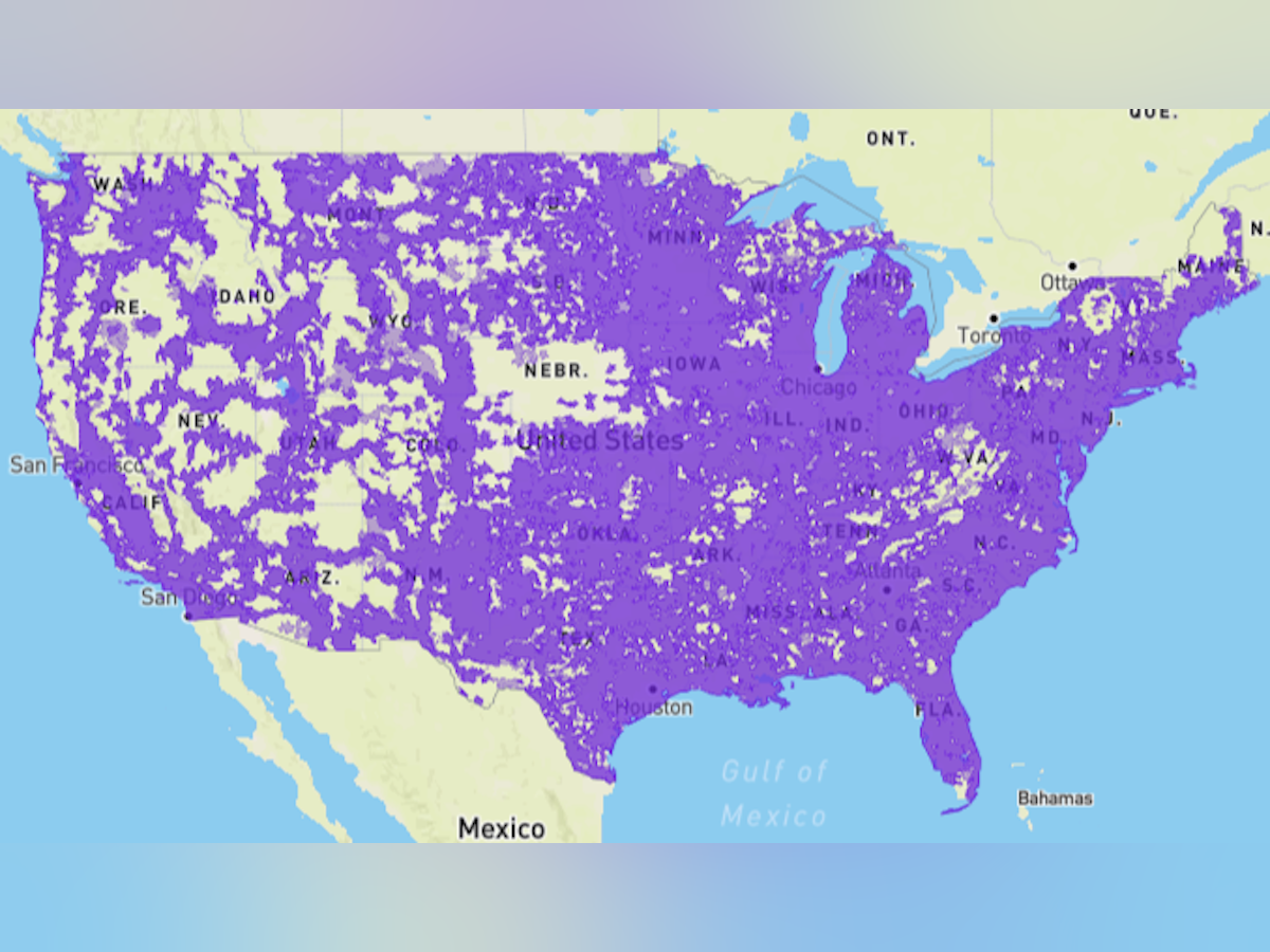 Acany Coverage Map T Mobile Coverage Map Us AT&T, Verizon Or T Mobile? Maps Show Which