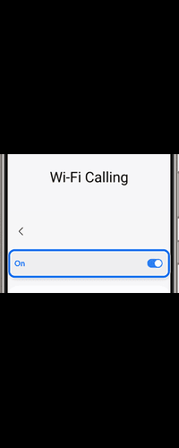 Android Wi-Fi Calling Toggle