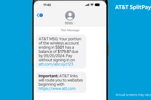 AT&T makes family plans easy to share with SplitPay