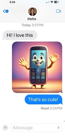 iMessage Screenshot