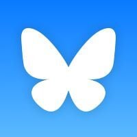 Bluesky app logo