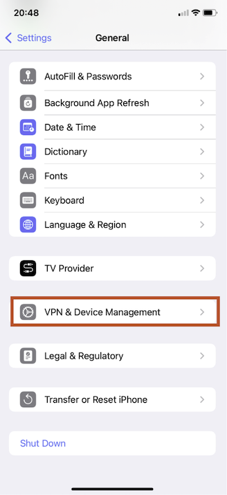 step 4 to set apn settings