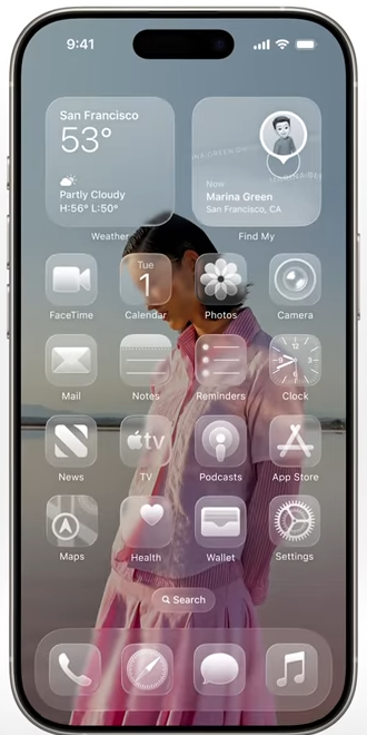 Liquid Glass icons on iOS 26. Liquid Glass icons on iOS 26.