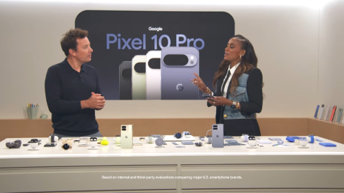 Made By Google 2025 livestream event announcing the Google Pixel 10. Made By Google 2025 livestream event announcing the Google Pixel 10.