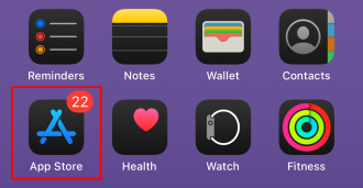 Open the App Store.