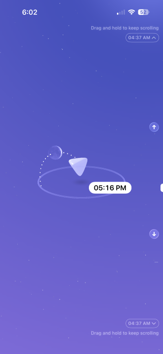 Screenshots of Moonlitt interface