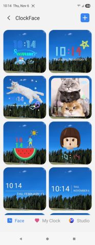 Screenshots of Samsung’s Good Lock apps.