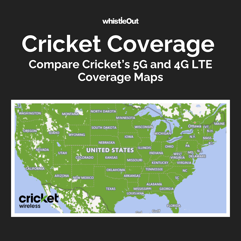 Cricket Wireless Coverage Map