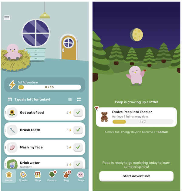screenshot of Finsh on iPhone