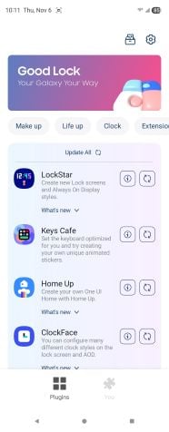 Samsung Good Lock Apps
