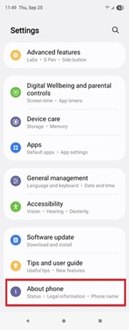 About phone