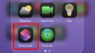 Shortcuts app. 