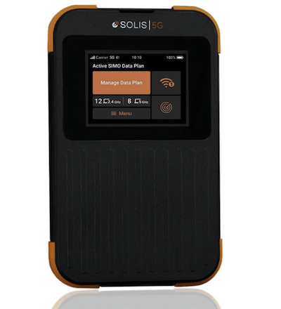 simio solis hotspot device