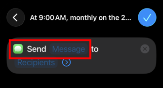 Type your message. 