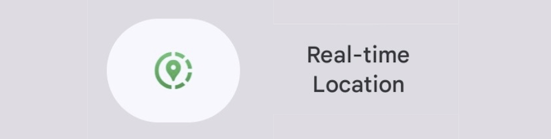 Google Messages real-time location sharing