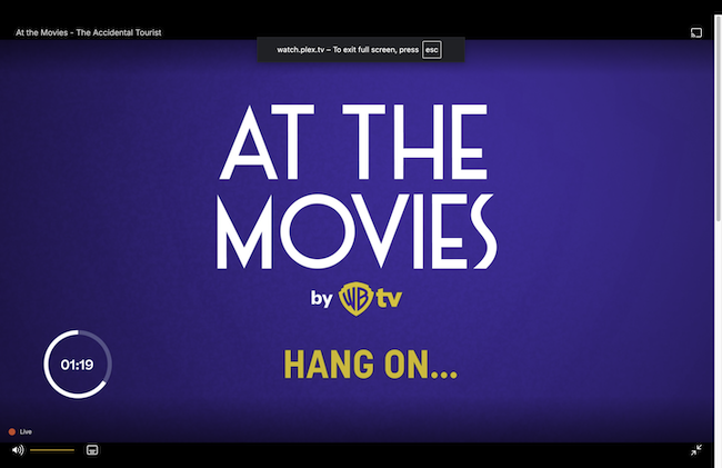 Plex showing streaming options for movies and shows across connected services